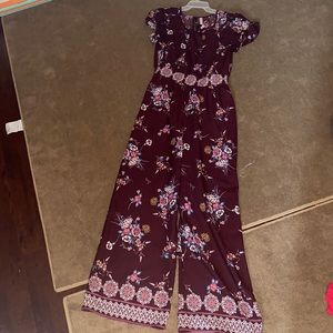 Women’s purple jumpsuit